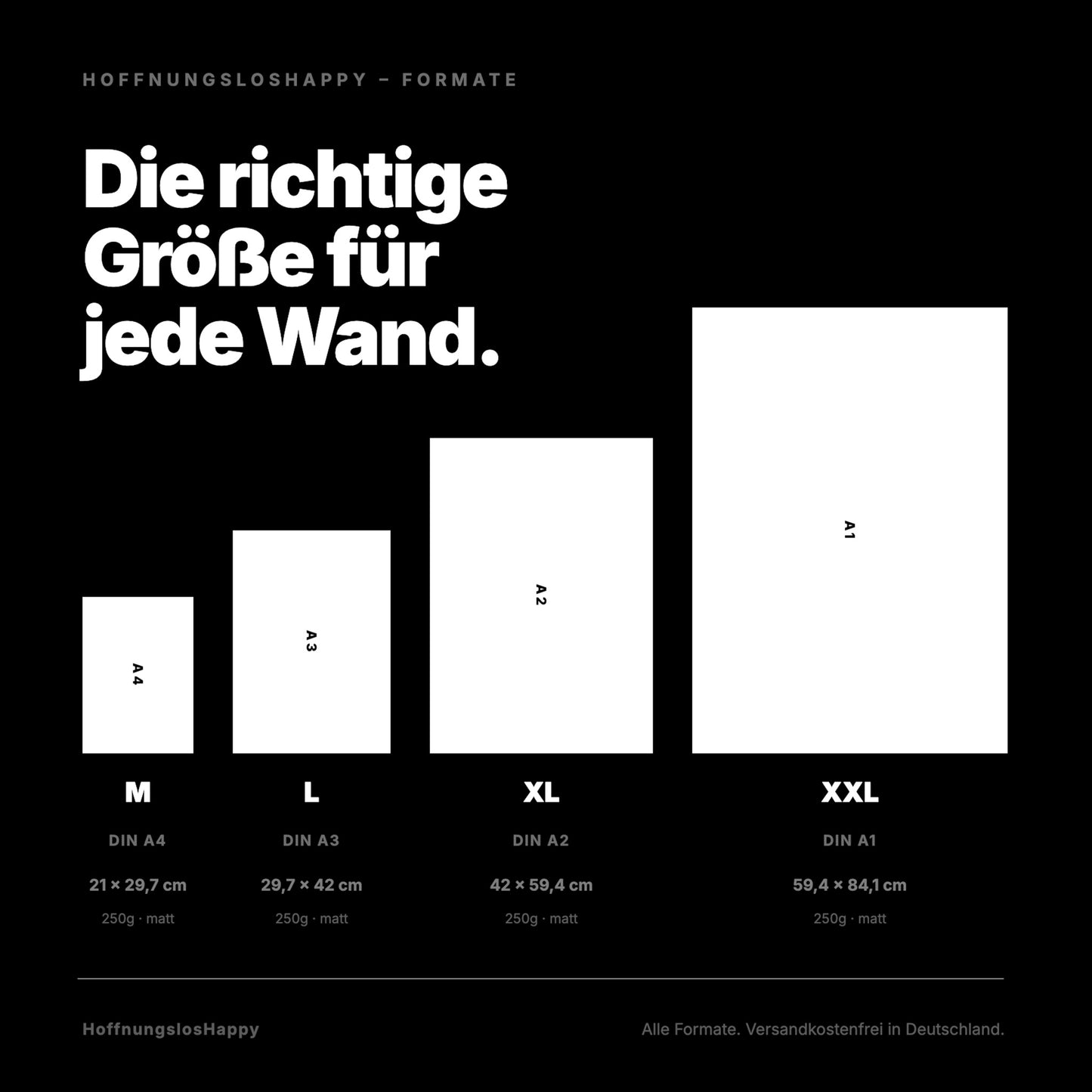 Du kannst nichts falsch machen, wenn du erst gar nichts machst. – Poster mit Spruch