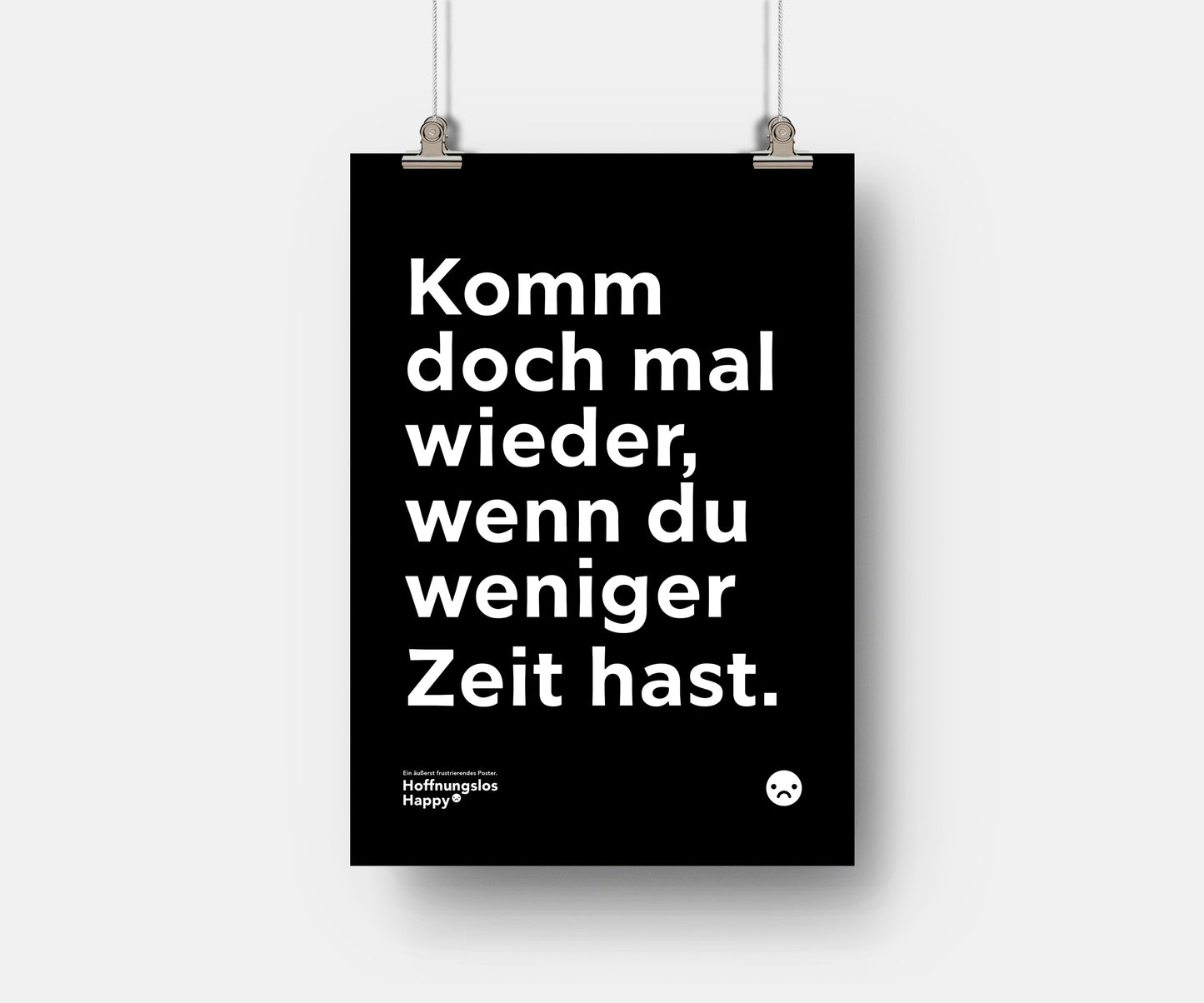 Abweisendes - Poster