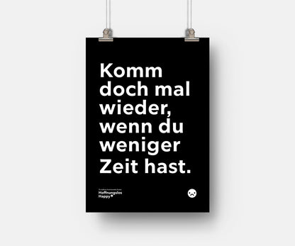 Abweisendes - Poster