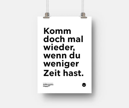 Abweisendes - Poster