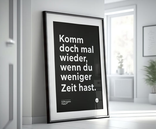 Abweisendes - Poster