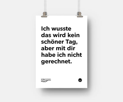 Das wird kein schöner Tag - Poster