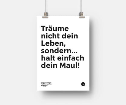 Träume nicht dein Leben - Poster