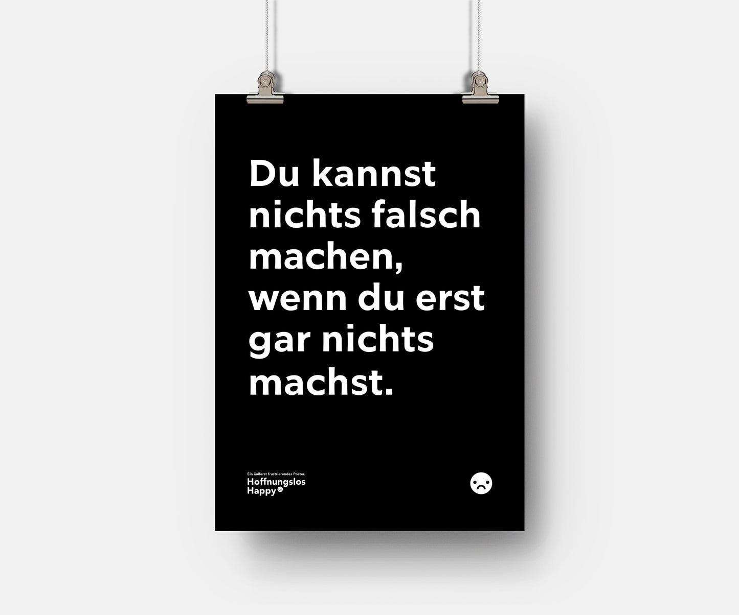 Du kannst nichts falsch machen - Poster
