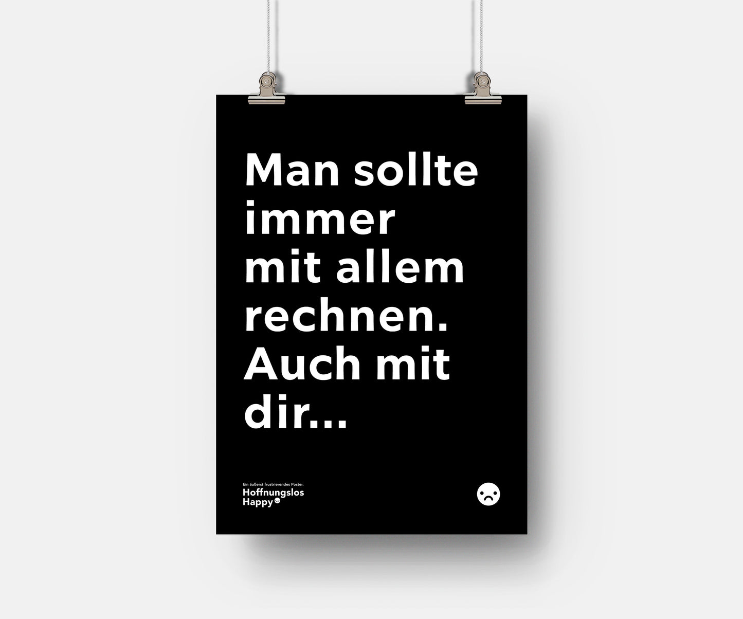 Erwartet das Unerwartete - Poster