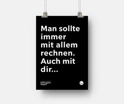 Erwartet das Unerwartete - Poster