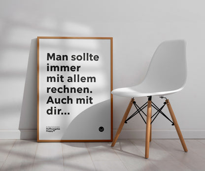 Erwartet das Unerwartete - Poster