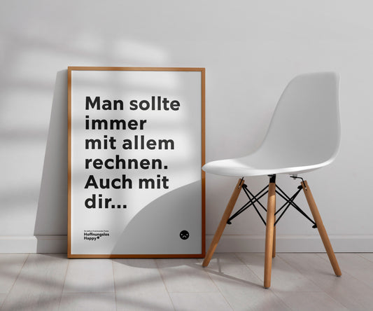 Erwartet das Unerwartete - Poster